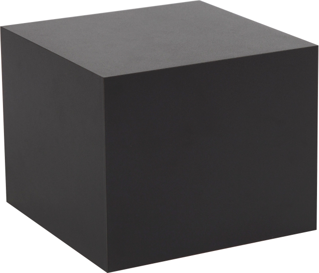 Gray Simplicity Cube Urn