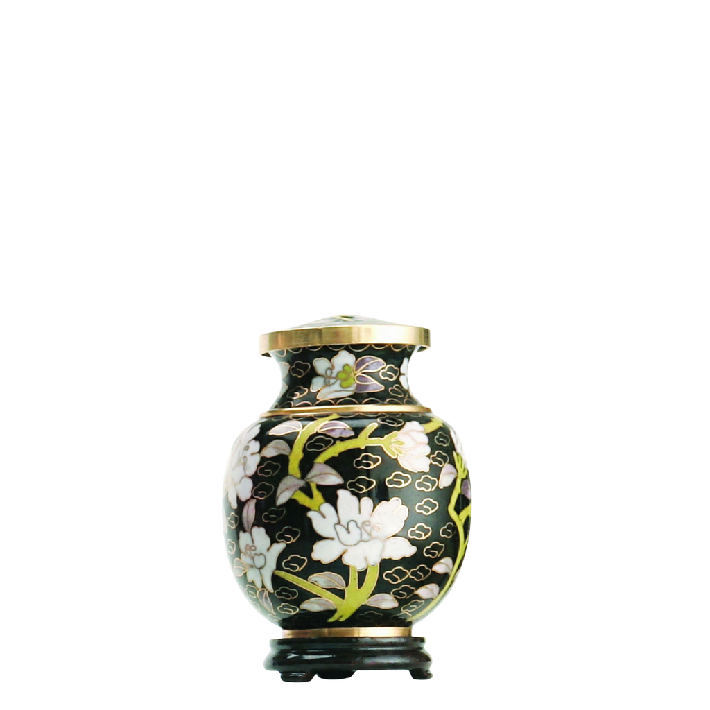 Minuet Miniature Cloisonne Urn 