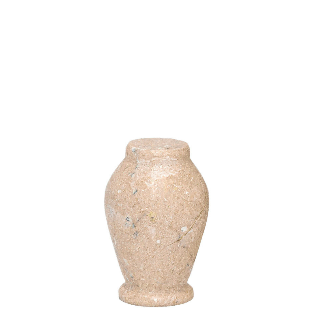 Mountain Light Vase Miniature Marble Urn
