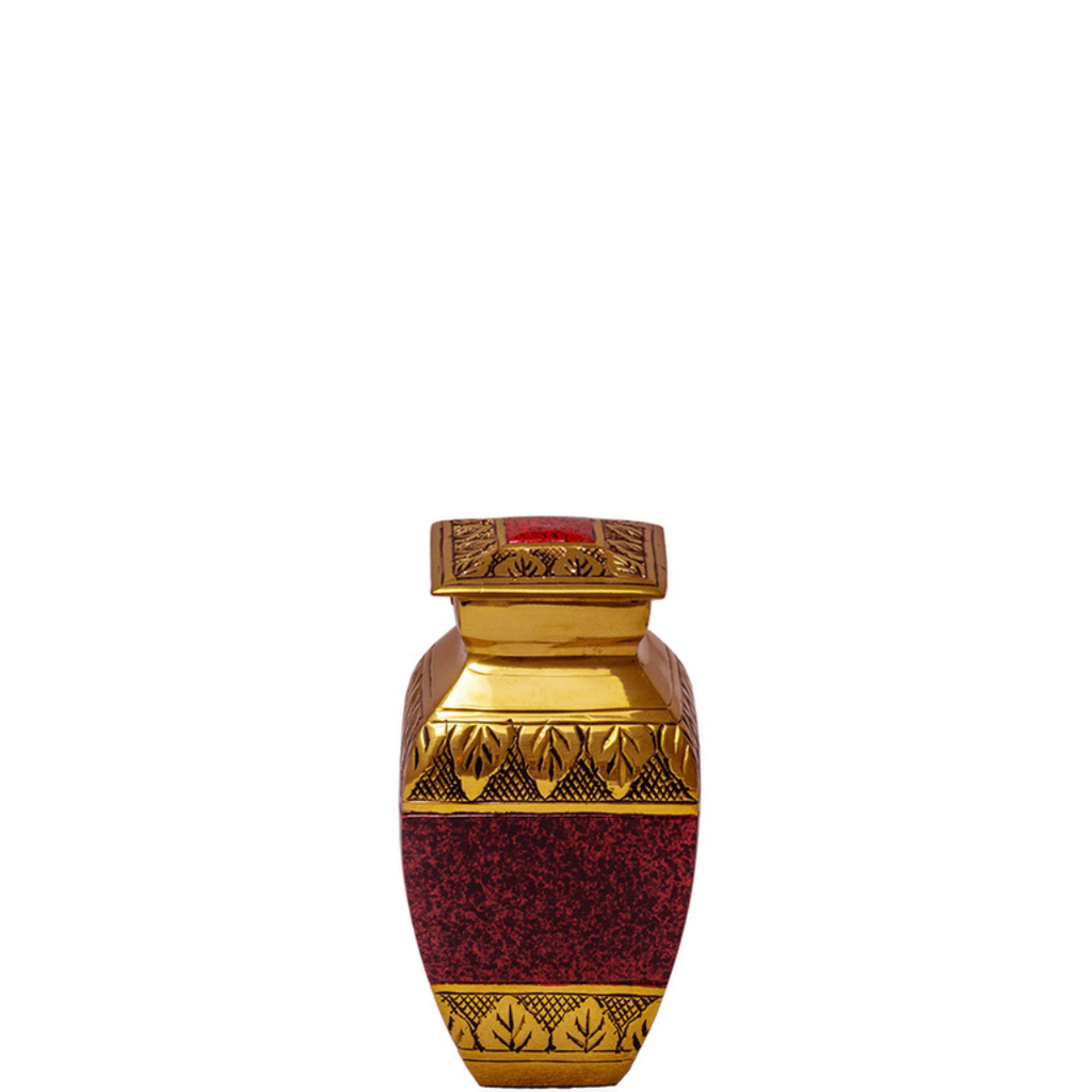 Renaissance Miniature Brass Urn