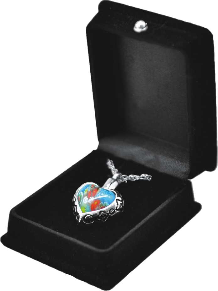 Tapestry Heart Pendant