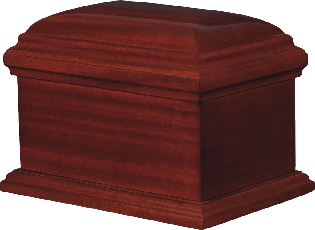 The Vintage Mahogany Wood Adult Urn