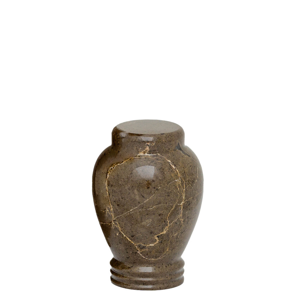 Tiger Eye Miniature Marble Urn