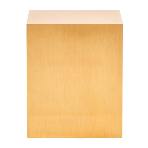 [502 BZC] Bronze Cube Adult Urn
