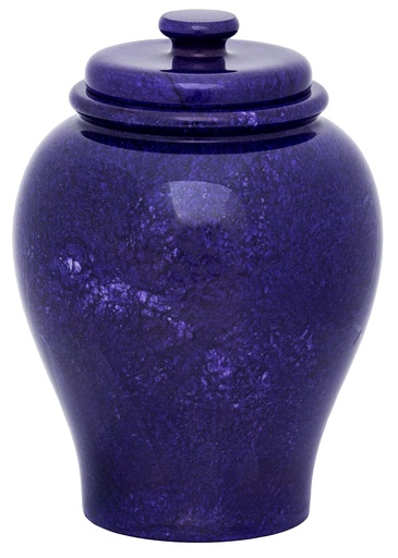 [904 CBV] Cobalt Blue Adult Marble Urn
