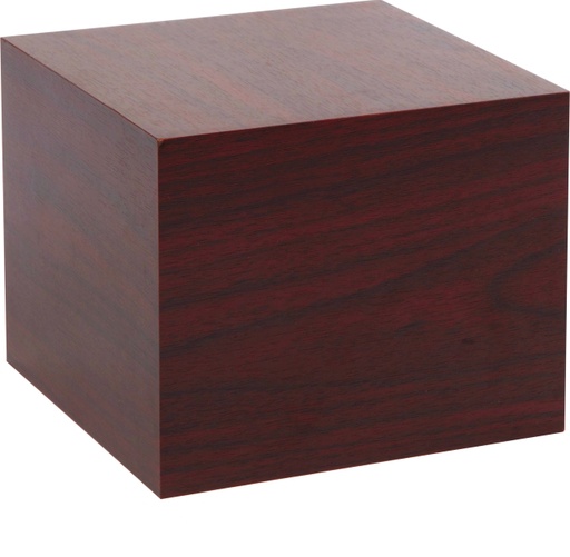 [EC 101 DB] Dark Brown Simplicity Cube Urn