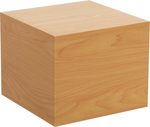 [EC 101 WB] Light Brown Simplicity Cube Urn