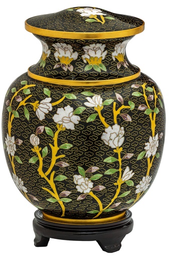 [809 MI] Minuet Adult Cloisonne Urn