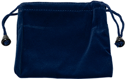 [VB 222B] Royal Blue Miniature-Size Velvet Urn Bag (1 Dozen)