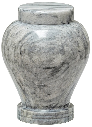 [903 SCV] Silver Cloud Adult Marble Urn