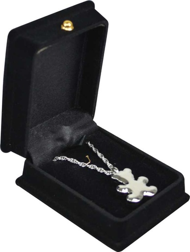 [410 TBS] Teddy Bear Silver Pendant
