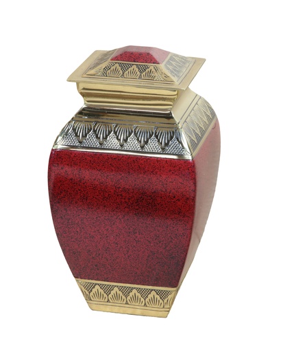 [508 RBG] The Renaissance Adult Brass Urn