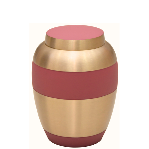 [510 LRS] Luxa Rose Medium Brass Urn 